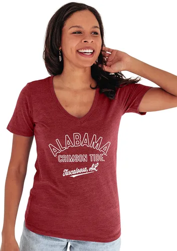 Vista 12 de Blue 84 NCAA - Camiseta de triple mezcla para mujer