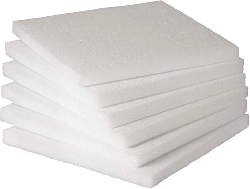 Vista 7 de Hygloss Products. Bloques de poliestireno blanco. Para proyectos, artes y artesanías, 4 x 12 x 1 pulgada, 6 unidades.
