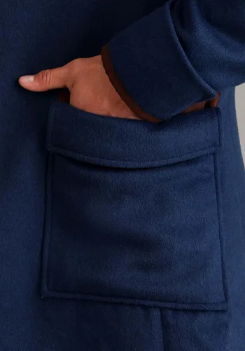 Vista 9 de Fantastic Beasts - Chaqueta de tritón para hombre, abrigo azul de Harry Potter, disfraz de Halloween
