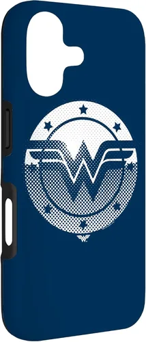 Vista 3 de Wonder Woman Funda con logotipo de escudo de medio tono para iPhone 17