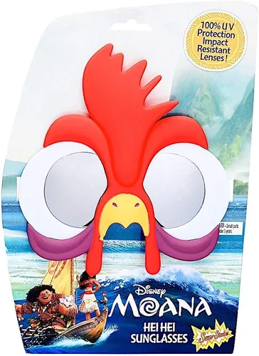 Vista 2 de Sun-Staches Disney Moana Heihei Rooster gafas de sol UV400 para fiestas