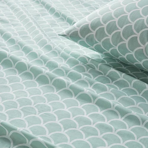 Vista 48 de Comfort Spaces Sábanas 100% algodón tamaño King, transpirables y ultra suaves, sábanas de algodón naturalmente fresco con bolsillo elástico de 14