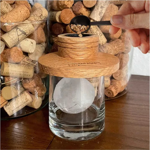 Vista 3 de Virutas de madera para ahumar cócteles – Roble, Pecana, Cereza, Virutas de madera de manzana para ahumar cóctel – Chips de ahumar para whisky