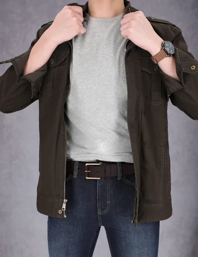 Vista 3 de Timberland Cinturón de cuero casual para hombre