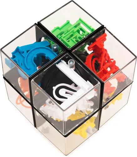 Vista 6 de Rubik’s, Perplexus Hybrid 2 x 2 Juego de Laberinto 3D Gravitacional Rompecabezas Fidget Juguete Bola, para Niños y Adultos de 8 años en adelante