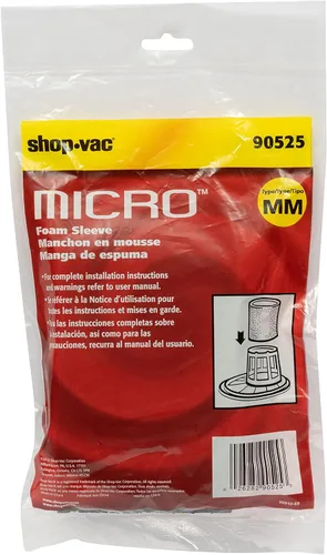 Vista 4 de Shop-Vac Manga de filtro de película MICR