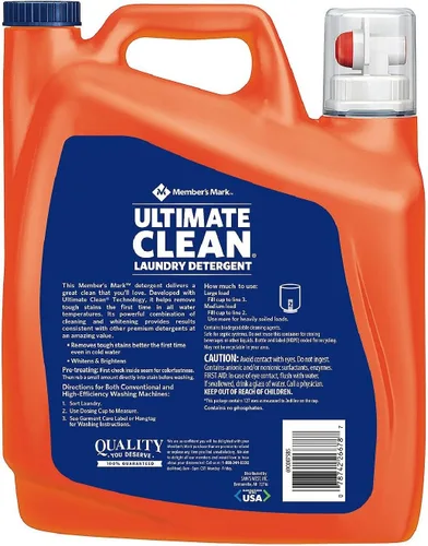 Vista 2 de Member's Mark Ultimate Clean - Detergente líquido para ropa (196 onzas, 127 cargas)