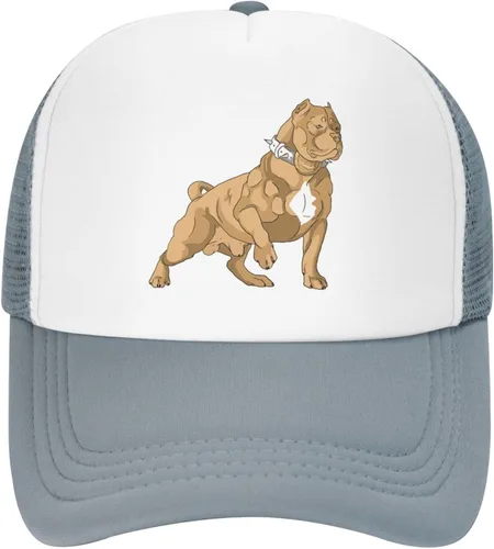 Vista 2 de American Bully Trucker Hat - Mesh Baseball Snapback Cap for Men Or Women Outdoors