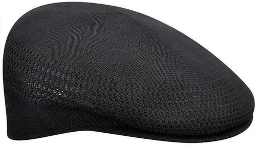 Vista 2 de Kangol Tropic Ventair 504 - Gorro para hombre Negro/Dorado