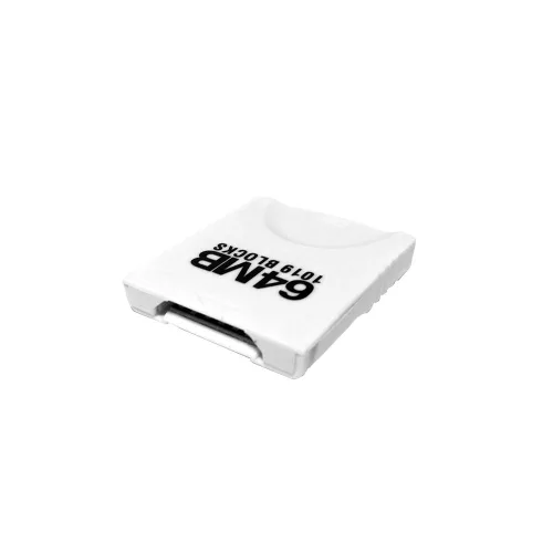 Vista 2 de Old Skool GameCube and Wii Compatible 64MB Memory Card with 1019 Blocks