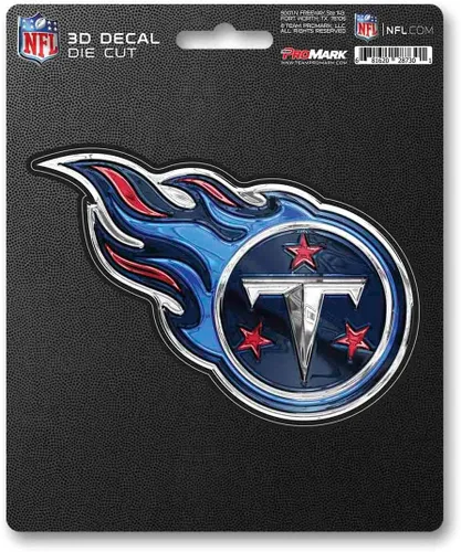 Vista 8 de FANMATS Calcomanía 3D de NFL Auto NFL
