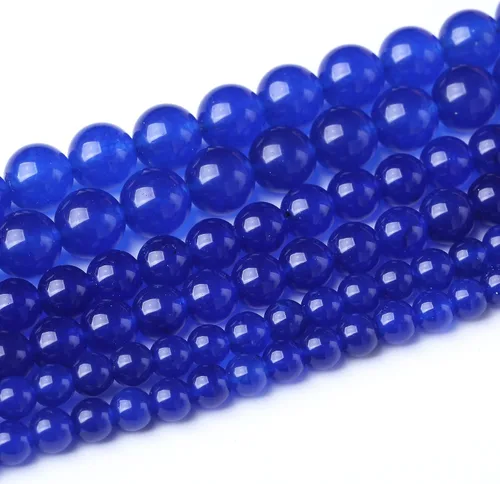 Vista 34 de 6 mm Cuentas redondas sueltas de piedra de sangre africana Cuentas naturales de gemas Cuentas de piedra de energía de cristal para hacer joyas