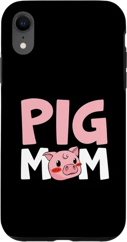 Vista 8 de Funda para iPhone 14 Pig Mom Pig Whisperer Piggy Pig Lover Día de la Madre