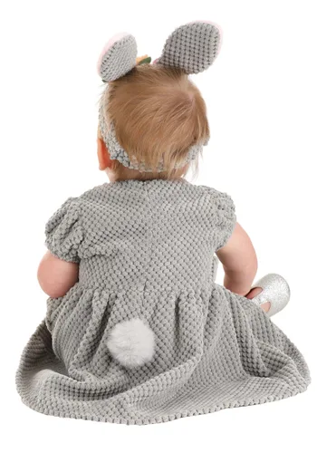 Vista 2 de Disfraz Infantil de Conejito Boscoso para Niña Multicolor