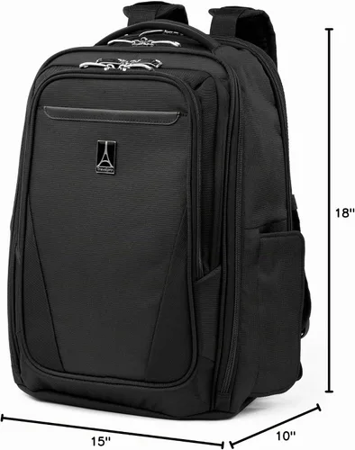 Vista 10 de Travelpro Maxlite - Mochila ligera para laptop, apta para laptops de 15" y tabletas de 11", resistente al agua, de 18 pulgadas — Negra
