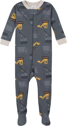 Vista 4 de Gerber Baby Boys 4-Pack Footed Pajamas