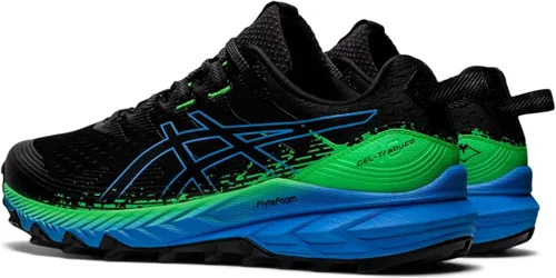 Vista 3 de ASICS Gel-Trabuco 10 - Tenis de correr para hombre, negro, anaranjado, (Shocking OrangeBlack)