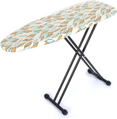 Vista 7 de veiox - Tabla de planchar de 43 x 13, cubierta resistente al calor, patas resistentes y pesadas 7 heights 28-35"·Rock-solid metal