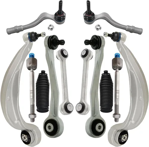 Vista 73 de Detroit Axle - Kit de extremo delantero para Hyundai Sonata XG350 XG300 Kia Optima, 2 brazos de control superiores con juntas de bola, 2 brazos