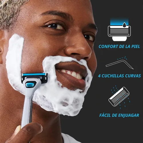 Vista 5 de Paquete de cuatro cuchillas de afeitado, de Dorco Pace, 981218, 10
