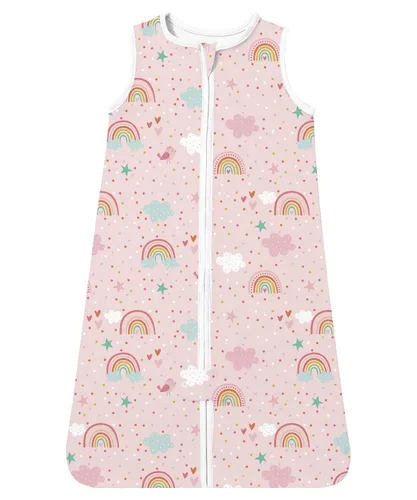 Vista 54 de TotAha - Saco de dormir para bebé de 0 a 3 meses, paquete de 3 unidades, ligero, súper suave y seguro, manta vestible para bebé, bolsa de dormir