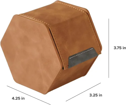 Vista 6 de Funda protectora de viaje para reloj de 1 ranura, organizador de relojes de alta calidad, con cuero vegano, almohada ajustable para cualquier reloj