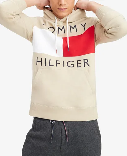 Vista 3 de Tommy Hilfiger Sudadera con capucha de manga larga para hombre