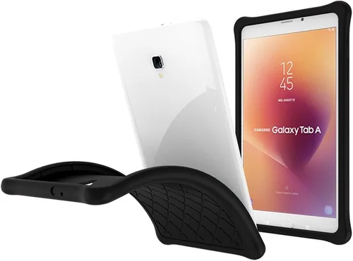 Vista 3 de EpicGadget - Funda para Galaxy Tab A 8 (2017), ligera, delgada, de silicona, gel, goma para Galaxy Tab A 8.0 (SM-T380/T385) versión 2017