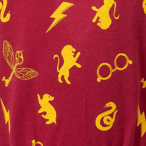 Vista 3 de Harry Potter Gryffindor - Mameluco sin mangas de rizo francés para niñas pequeñas a grandes