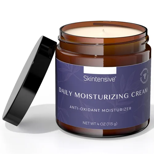 Vista 2 de SKINTENSIVE Paquete de crema hidratante – Cuidado hidratante para piel seca y delicada – Uso diario para cara, manos y cuerpo – (4 onzas cada uno)