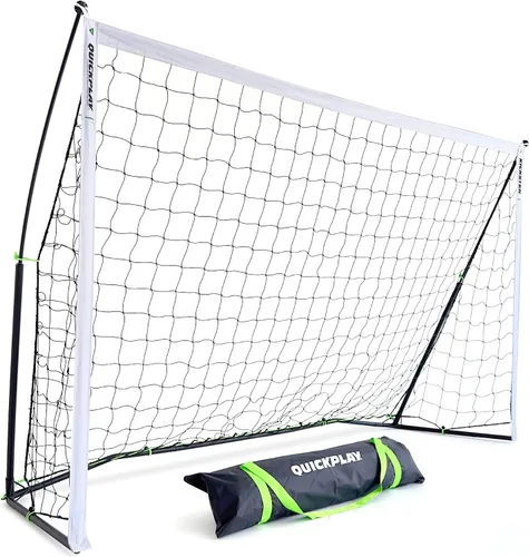 Vista 13 de QUICKPLAY Kickster - Arco de fútbol ultra portátil Montaje rápido y fácil Incluye red y bolsa de transporte Disponible en 7 tamaños Red