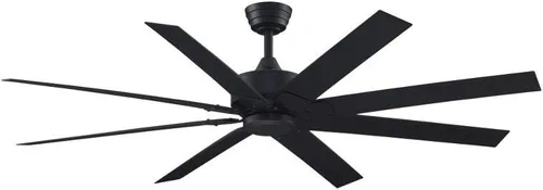Vista 2 de Fanimation MAD7912BBL Levon - Motor de ventilador de techo para interiores y exteriores, CC, negro