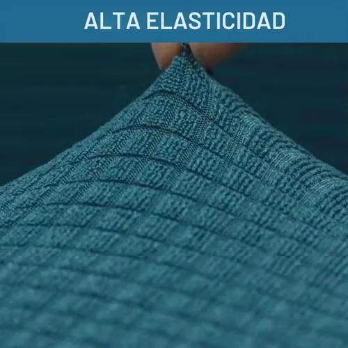 Vista 5 de Juego de 2 fundas para sillas de bar de altura de mostrador, fundas elásticas para taburetes de bar giratorios de jacquard, fundas protectoras
