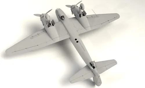 Vista 5 de ICM 48240 - Ju 88D-1, avión de reconocimiento alemán de la Segunda Guerra Mundial - Kit de modelo militar de plástico - Escala 1:48