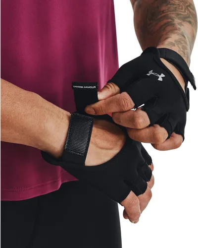 Vista 3 de Under Armour Guantes de entrenamiento para mujer medio dedo
