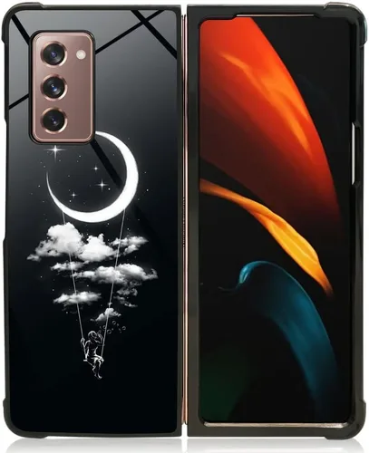 Vista 19 de DAIZAG Funda compatible con Samsung Galaxy Z Fold 2 5G, protección completa, a prueba de golpes, antiarañazos, funda de poliuretano termoplástico