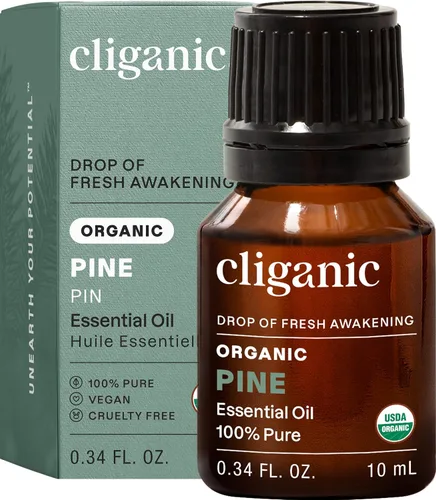 Vista 44 de Cliganic Aceite esencial de albahaca orgánica, 100% puro y natural para aromaterapia Con verificación sin OMG