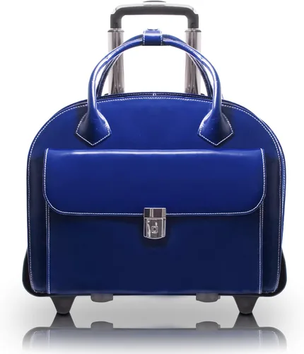 Vista 8 de McKlein W Series, Glen Ellyn, 15" cuero desmontable -ruedas señoras laptop/ordenador & Tablet Business Maletín de negocios/Bolsa de viaje de noche