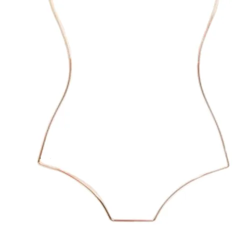 Vista 2 de 2 ganchos para traje de baño con forma de cuerpo, organizador de armario para niños, perchero para ropa de playa, colgador de ropa para armario