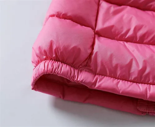 Vista 4 de SK Studio Chaleco ligero de plumón para niños y niñas, chaqueta acolchada sin mangas para niños