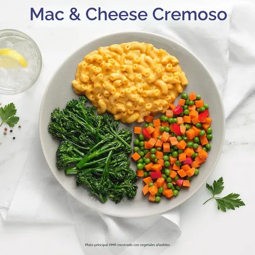 Vista 3 de HMR Entrees Meals - Paquete variado de 5 comidas prefabricadas para microondas bajas en calorías para bajar de peso, cena lista para comer, incluye