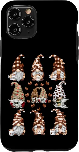 Vista 29 de Novelty Coffee Graphic For Women And Men Funny Gnome Case for iPhone 16