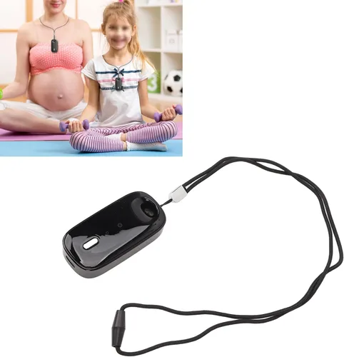 Vista 4 de Collar de aire, mini purificadores de aire recargables de bajo ruido, limpiador de aire portátil de iones negativos de tamaño de viaje para adultos