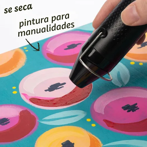 Vista 5 de Plaid Pluma térmica electrónica, herramienta versátil todo en uno para proyectos de manualidades y manualidades, 44812