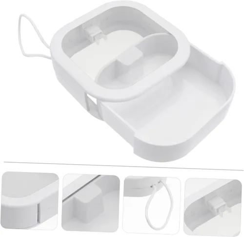 Vista 2 de Tofficu Organizador de artículos diversos, caja de almacenamiento práctica apilable fácil de usar para sala limpia
