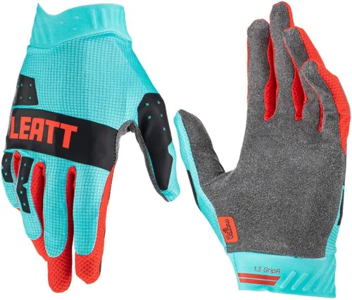 Vista 14 de Leatt Guantes Moto 1.5 GripR Adulto (Morado - S)