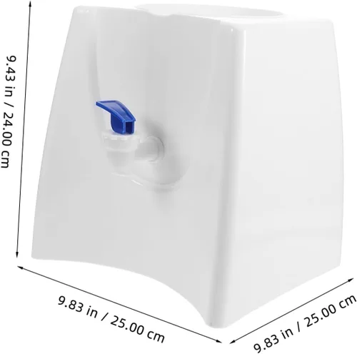 Vista 4 de Unomor Mini dispensador de agua portátil para encimera de agua fría con diseño de grifo para uso doméstico y exterior