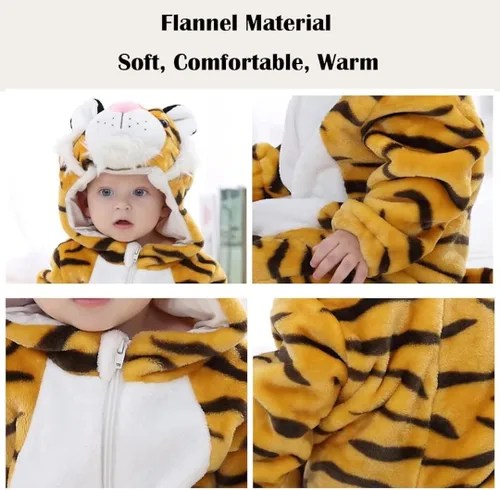Vista 5 de Disfraces de animales para bebé, unisex, mameluco para Halloween