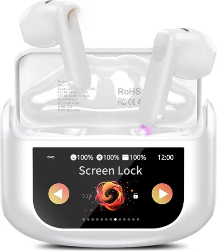 Vista 13 de Auriculares inalámbricos con cancelación activa de ruido 48H con pantalla