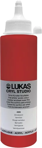 Vista 53 de Lukas CRYL Studio Artist - Pintura acrílica para artistas, Alizarín Carmesí, botella de 250 ml - Pinturas acrílicas de alto pigmento para pintar